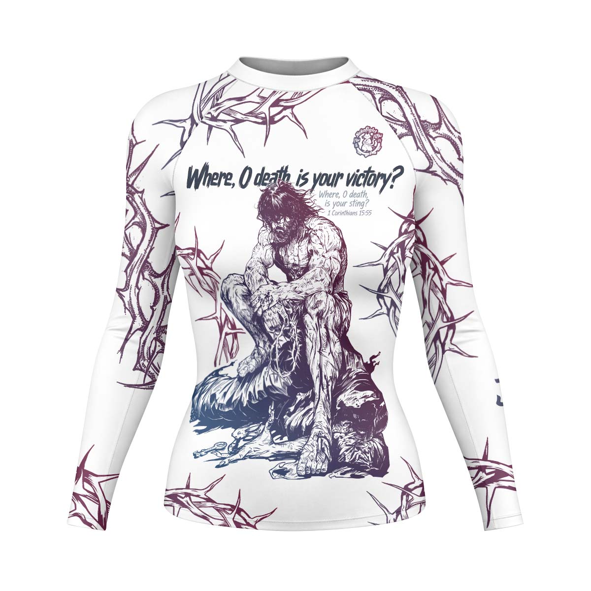  Jesus 1 Corinthians Rash Guard
