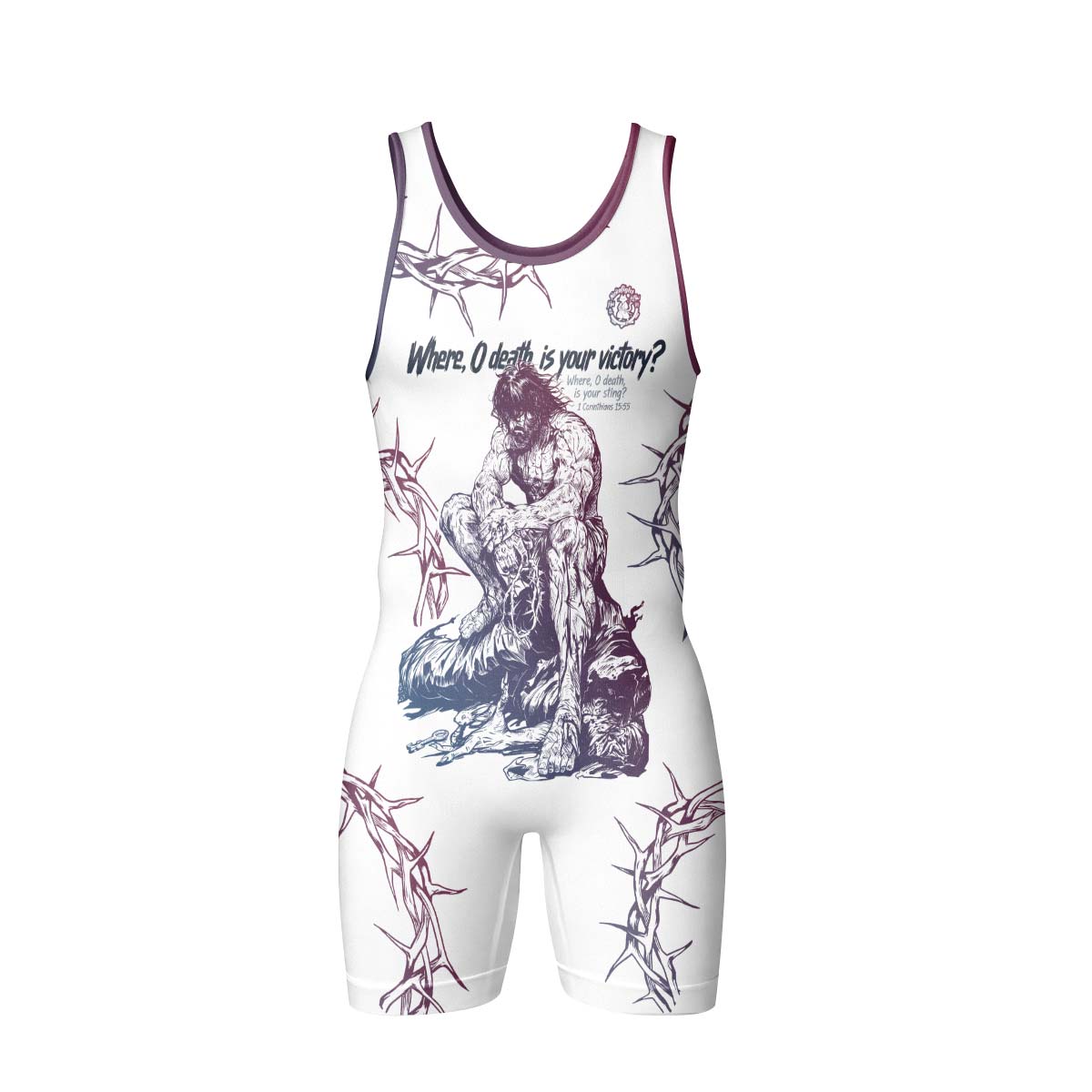  Jesus 1 Corinthians Wrestling Singlet