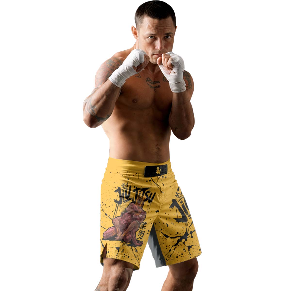  Jesus BJJ Submission Fight Shorts