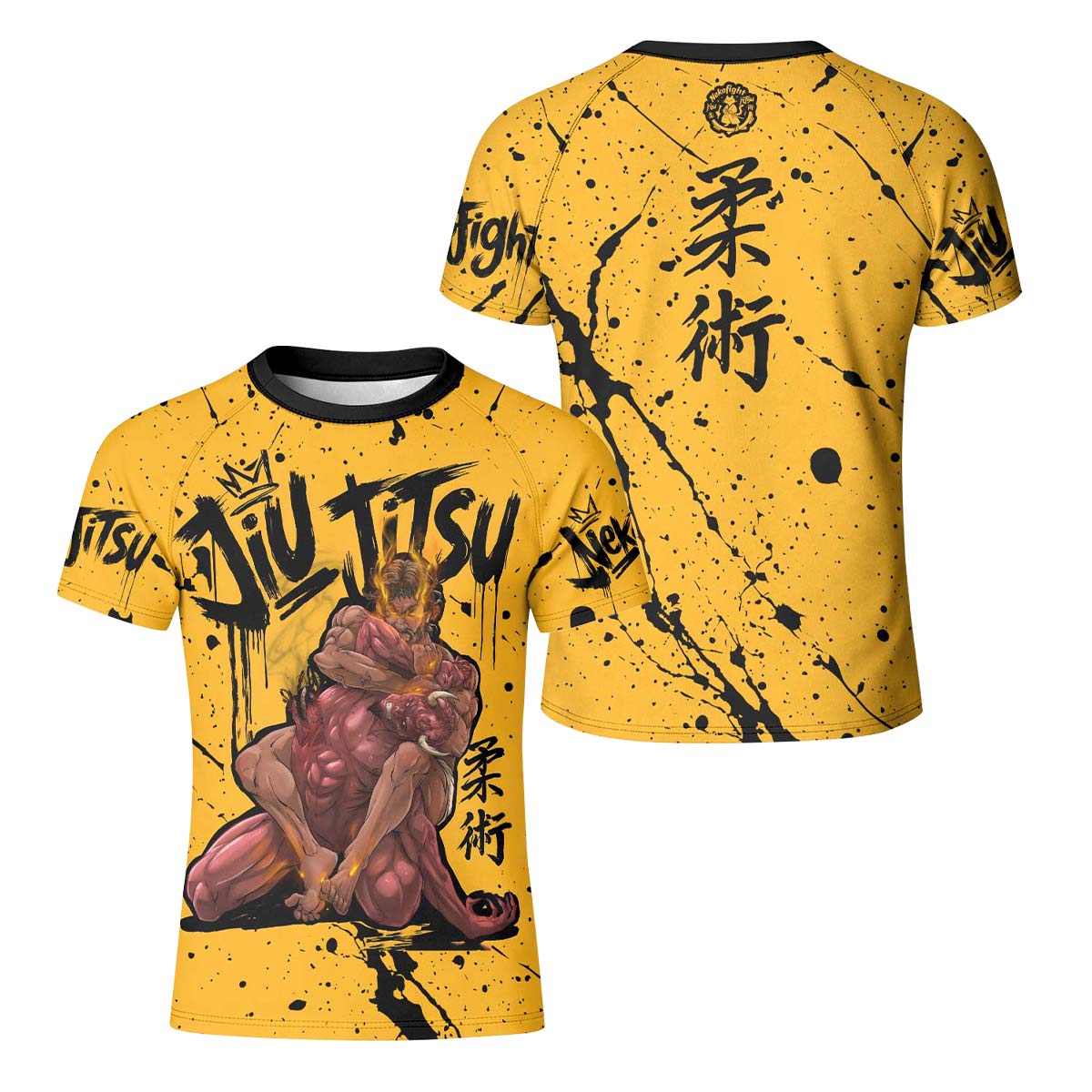  Jesus BJJ Submission Kid Rash Guard