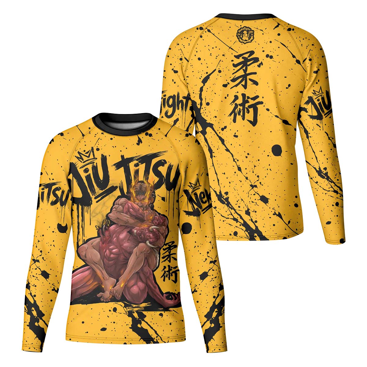 Jesus BJJ Submission Kid Rash Guard