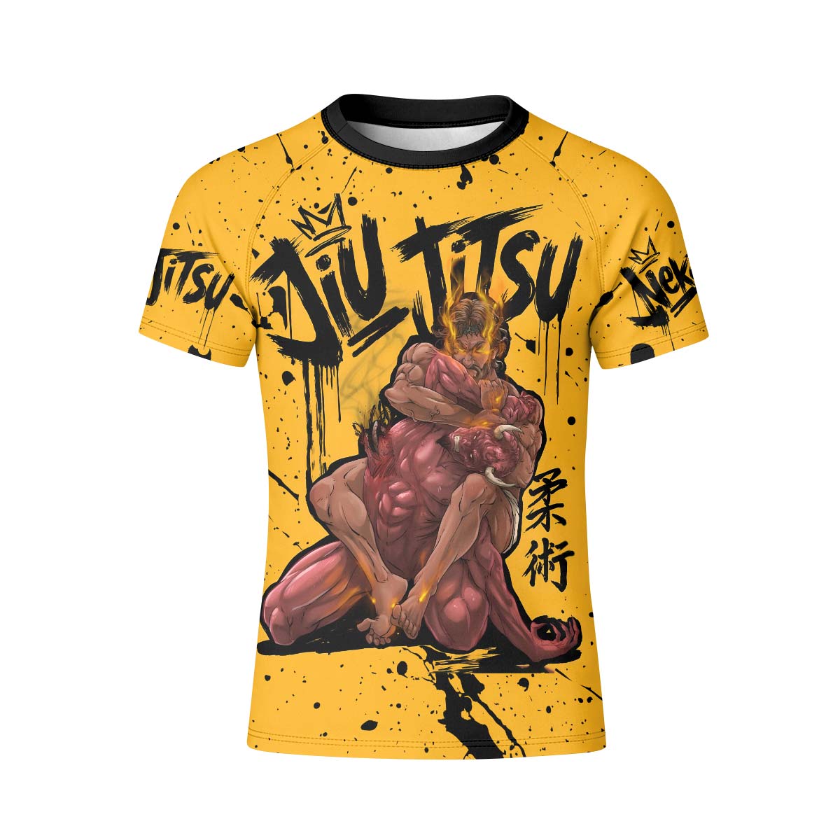Jesus BJJ Submission Kid Rash Guard