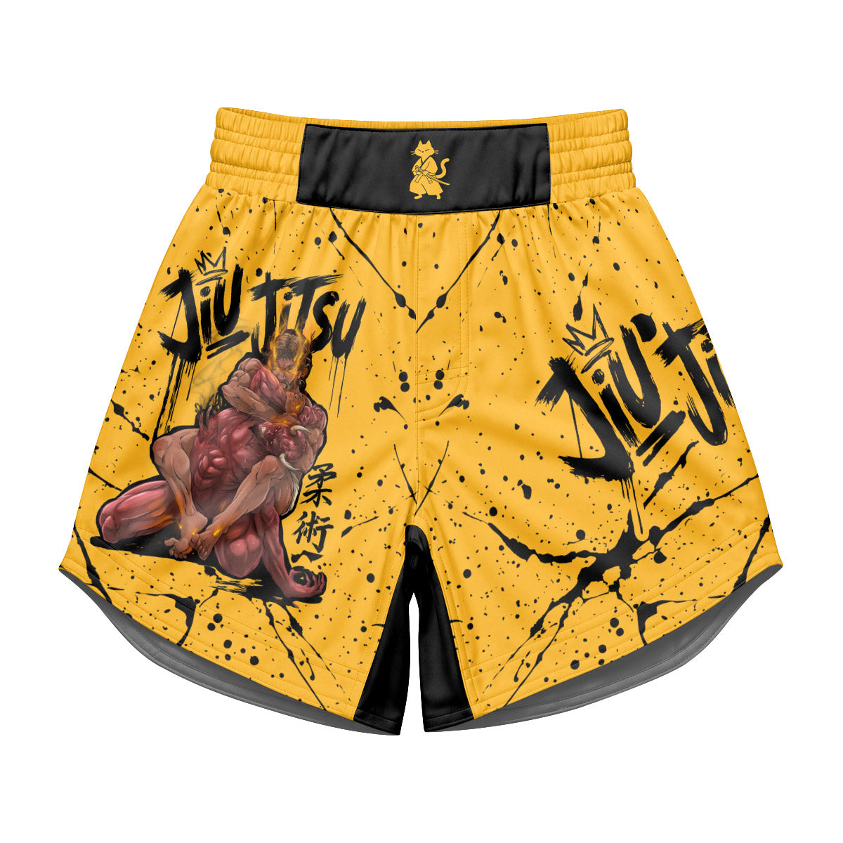 Jesus BJJ Submission Kids Grappling Shorts