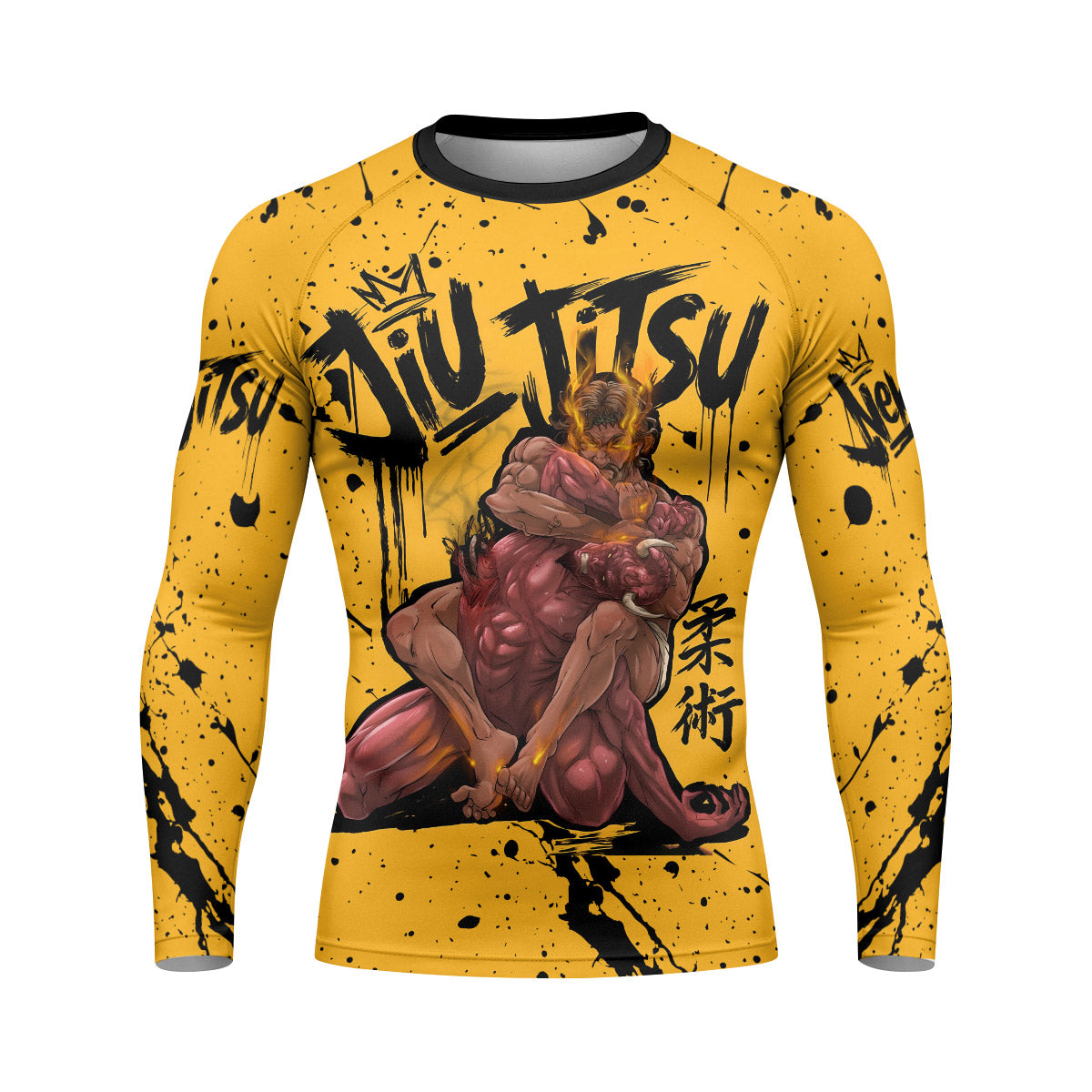 Jesus BJJ Submission Rash Guard