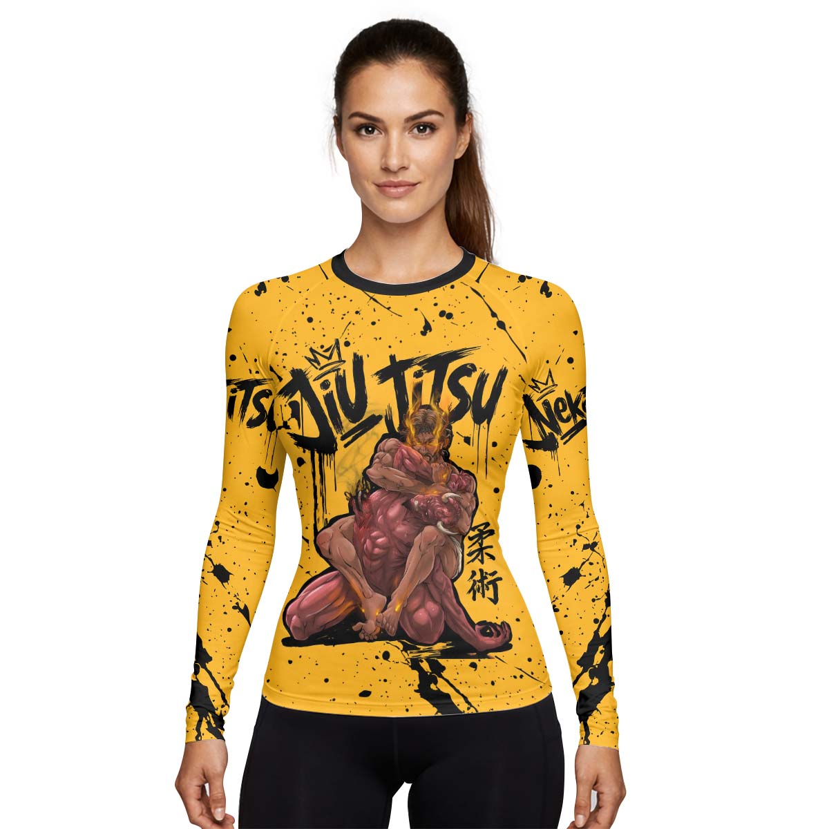  Jesus BJJ Submission Rash Guard