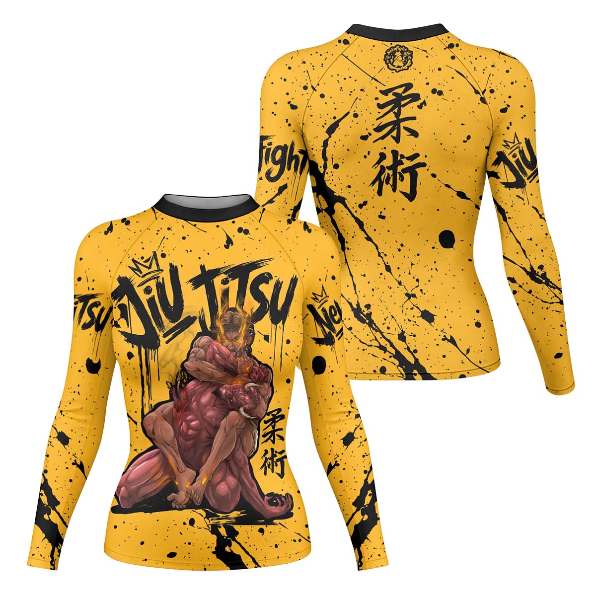  Jesus BJJ Submission Rash Guard