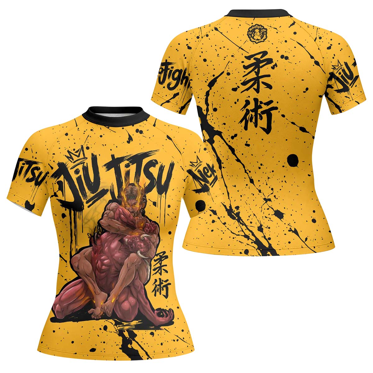  Jesus BJJ Submission Rash Guard