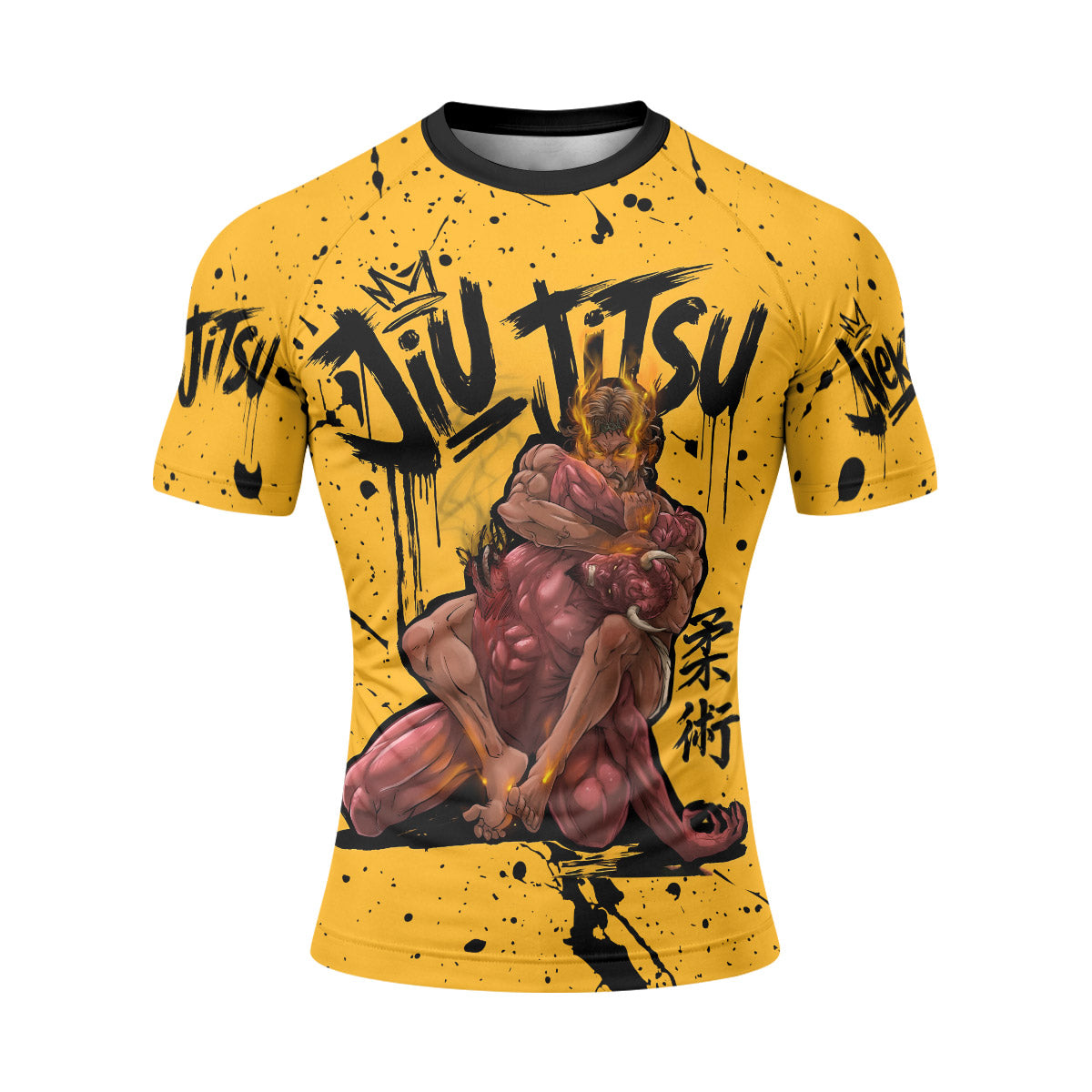 Jesus BJJ Submission Rash Guard