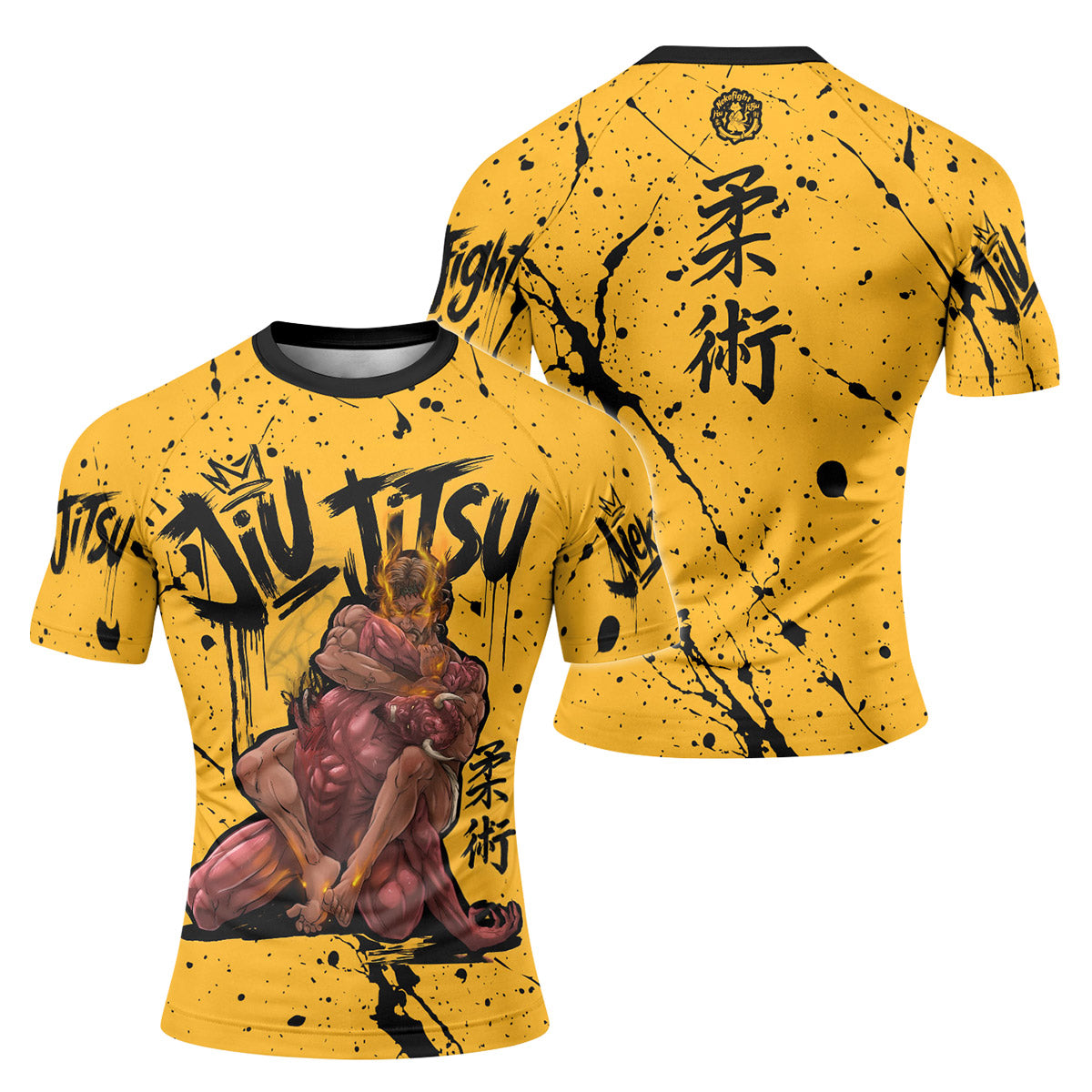Jesus BJJ Submission Rash Guard