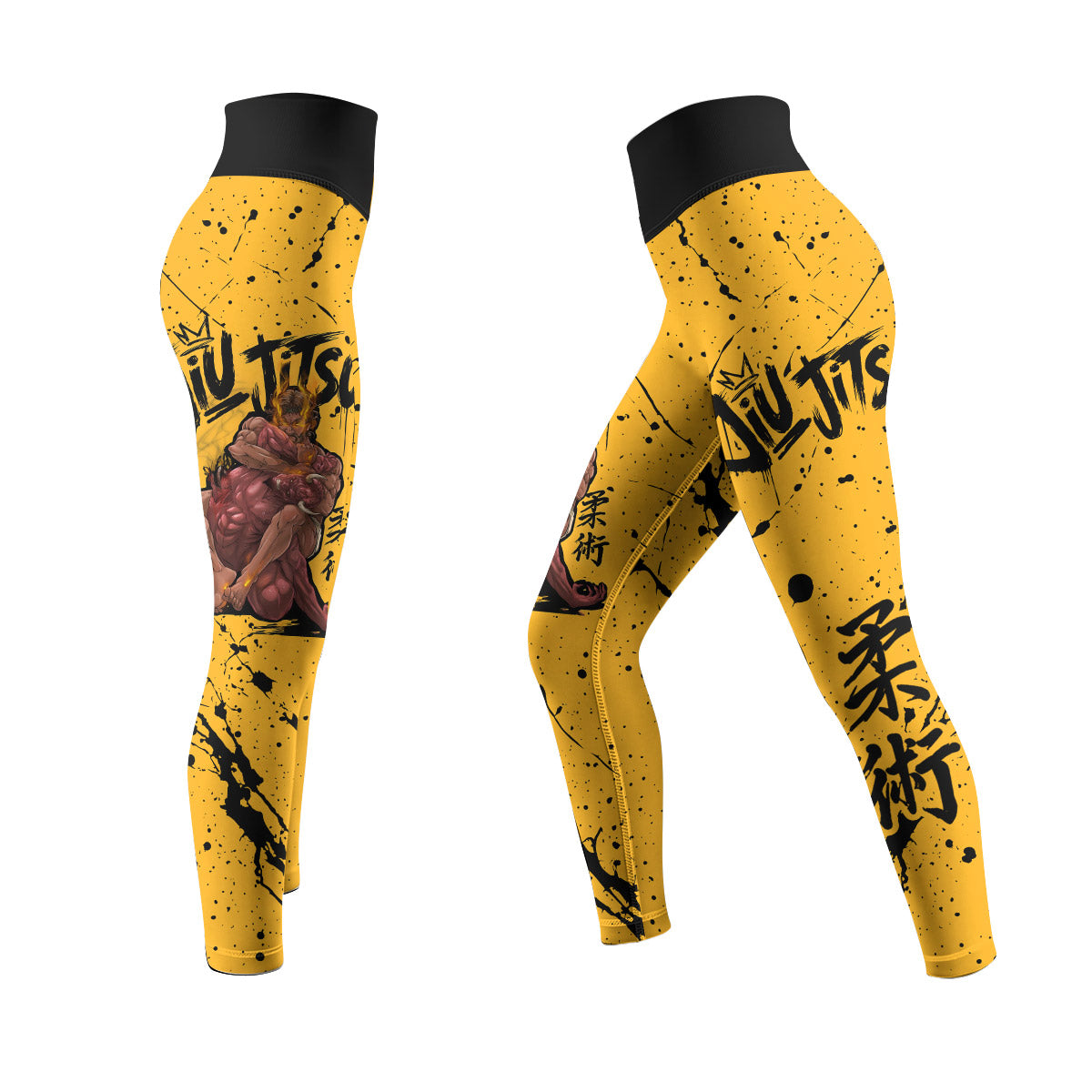  Jesus BJJ Submission Women's Leggings