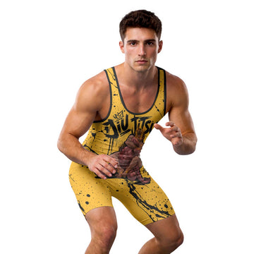 Jesus BJJ Submission Wrestling Singlet