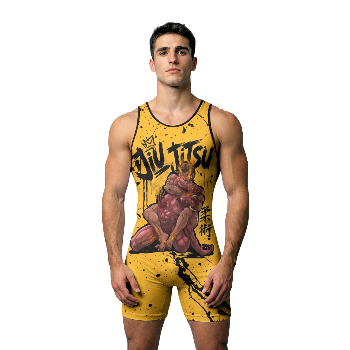 Jesus BJJ Submission Wrestling Singlet
