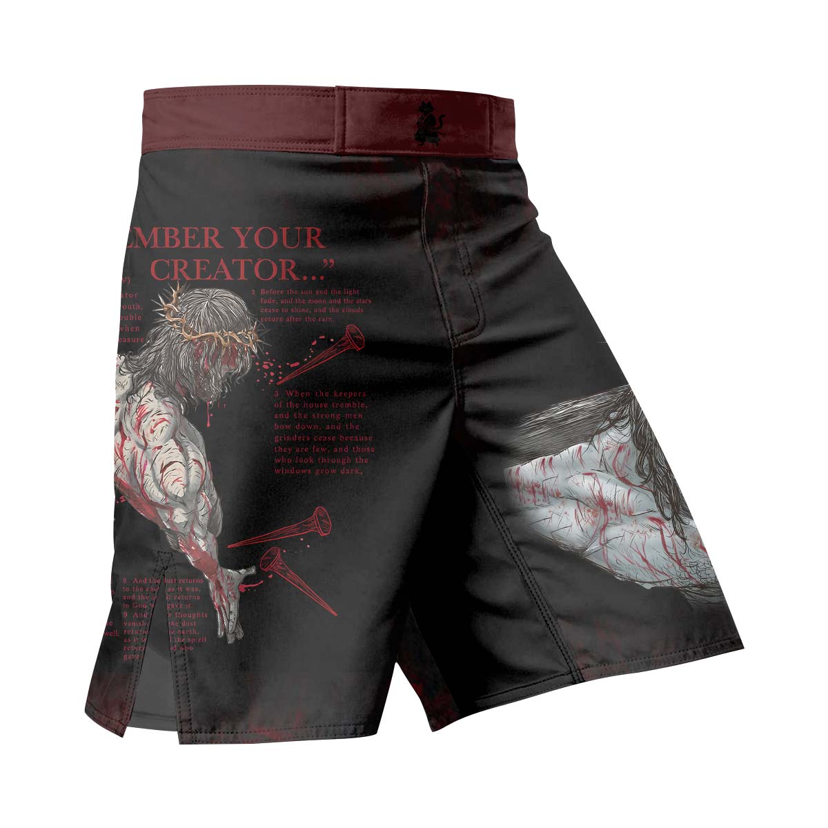  Jesus Ecclesiastes Fight Shorts