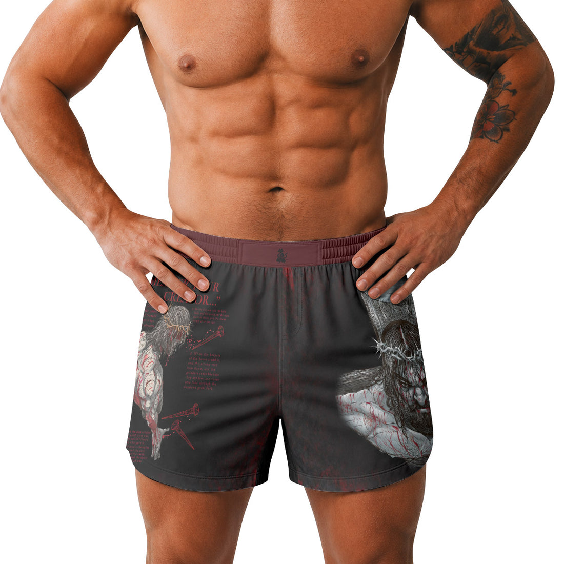  Jesus Ecclesiastes Grappling Shorts