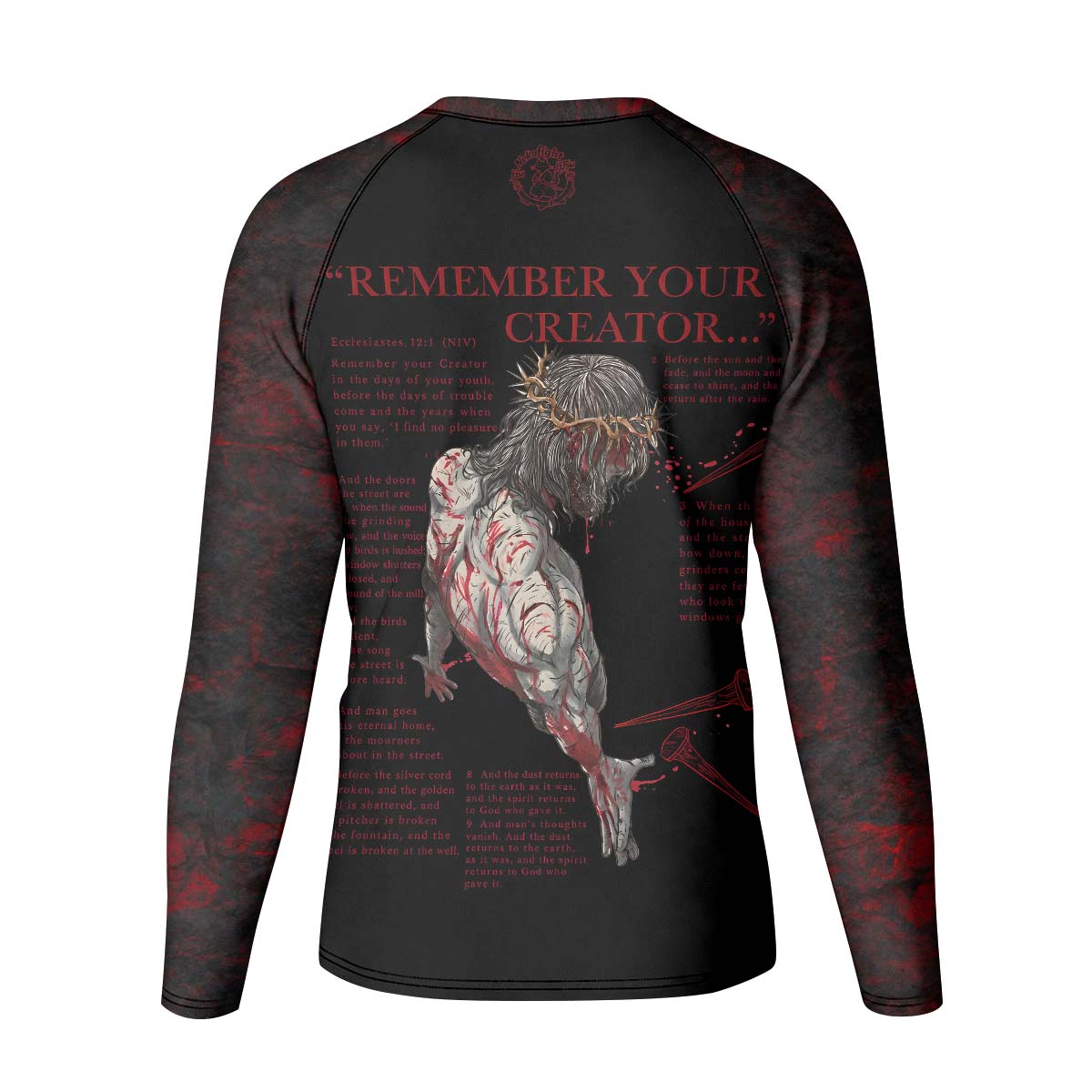 Jesus Ecclesiastes Kid Rash Guard