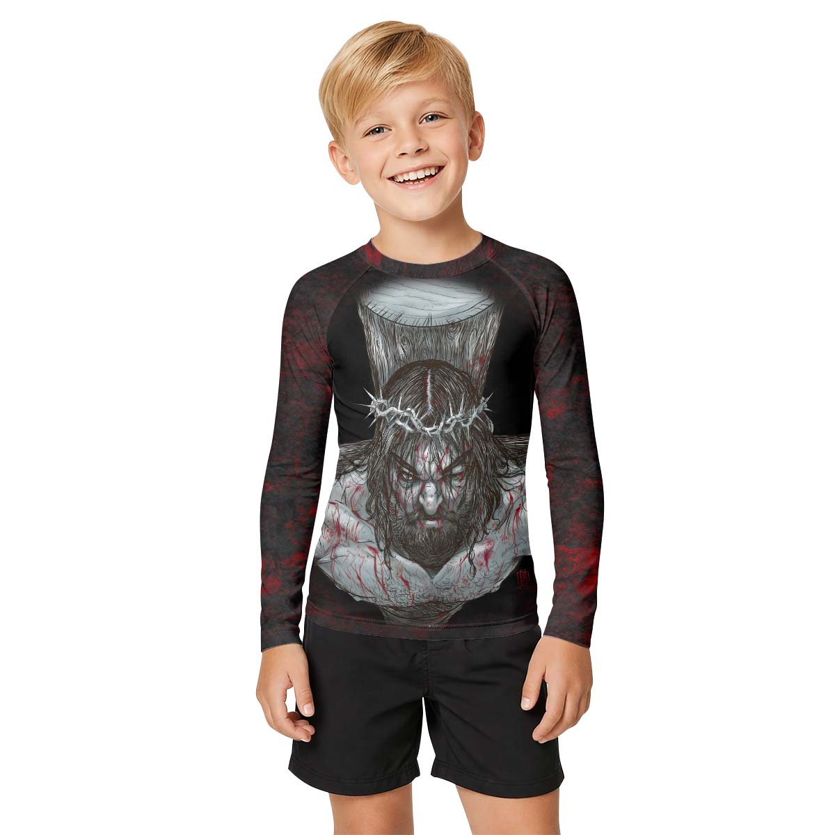 Jesus Ecclesiastes Kid Rash Guard
