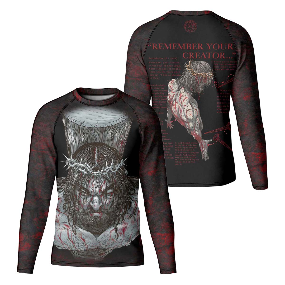 Jesus Ecclesiastes Kid Rash Guard