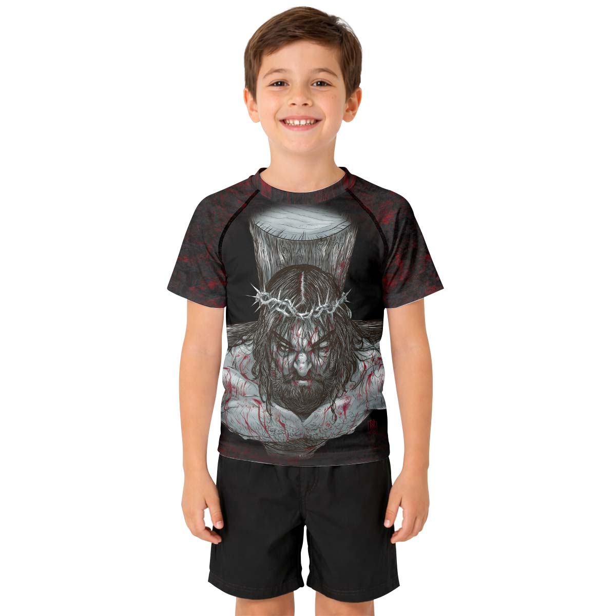  Jesus Ecclesiastes Kid Rash Guard