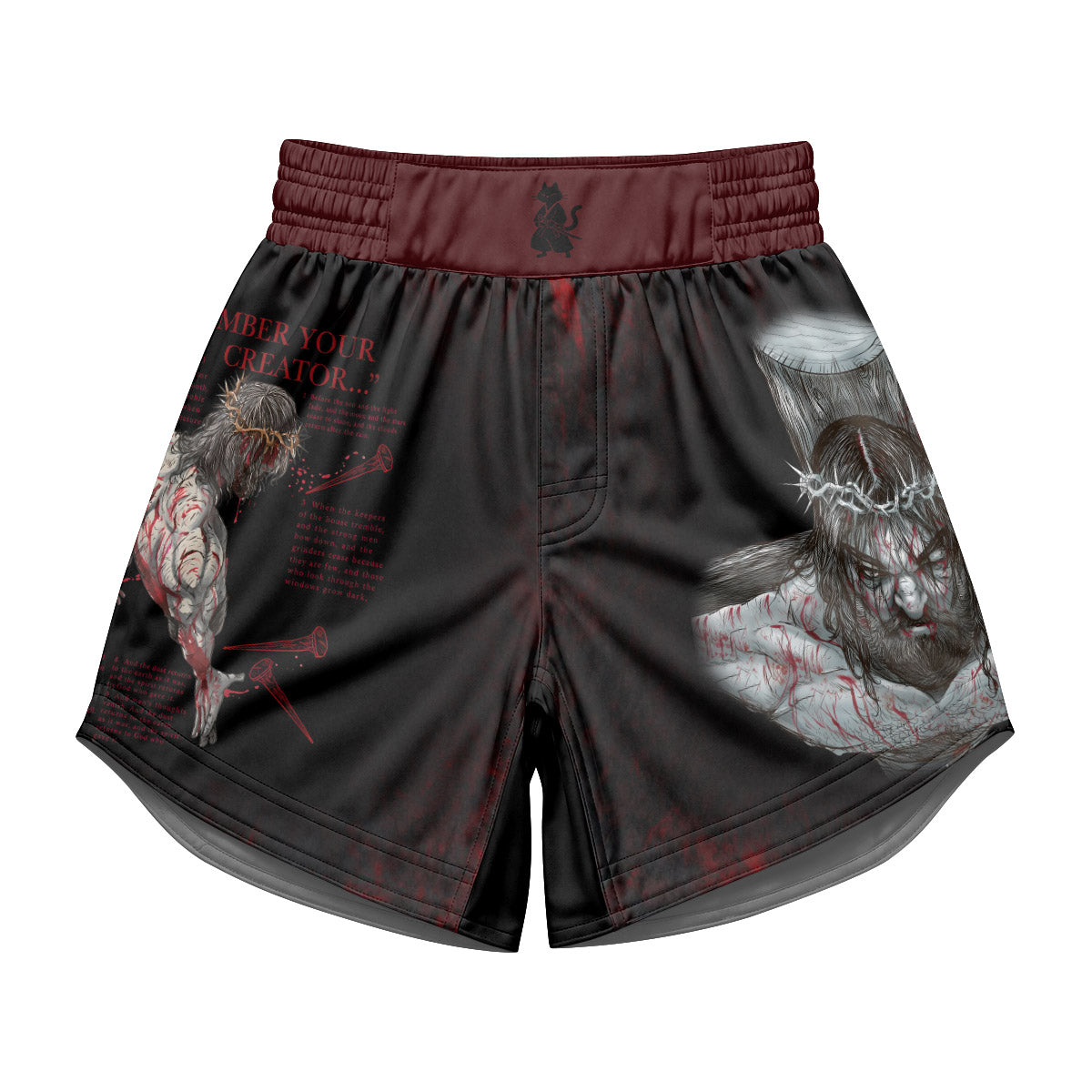 Jesus Ecclesiastes Kids Grappling Shorts