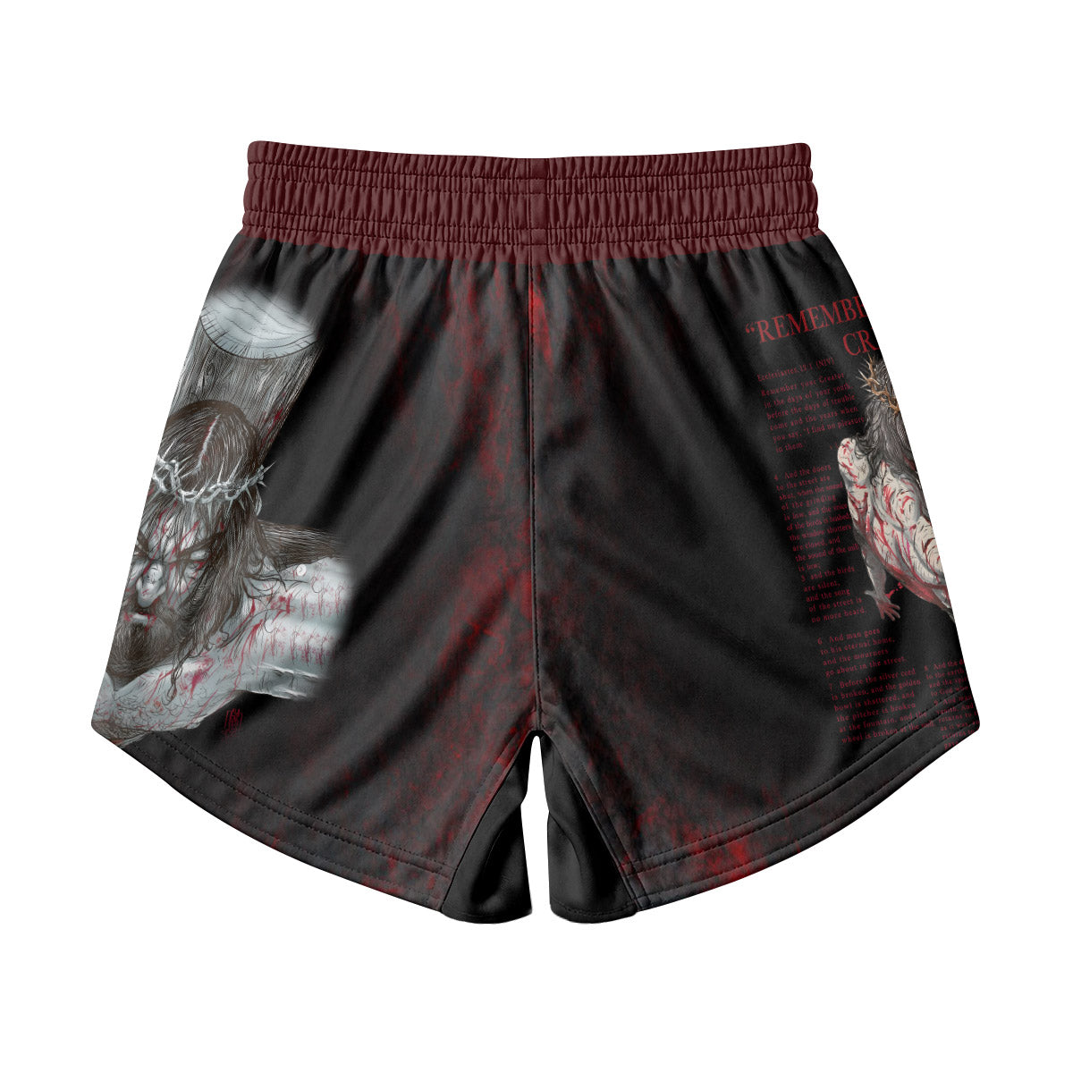 Jesus Ecclesiastes Kids Grappling Shorts