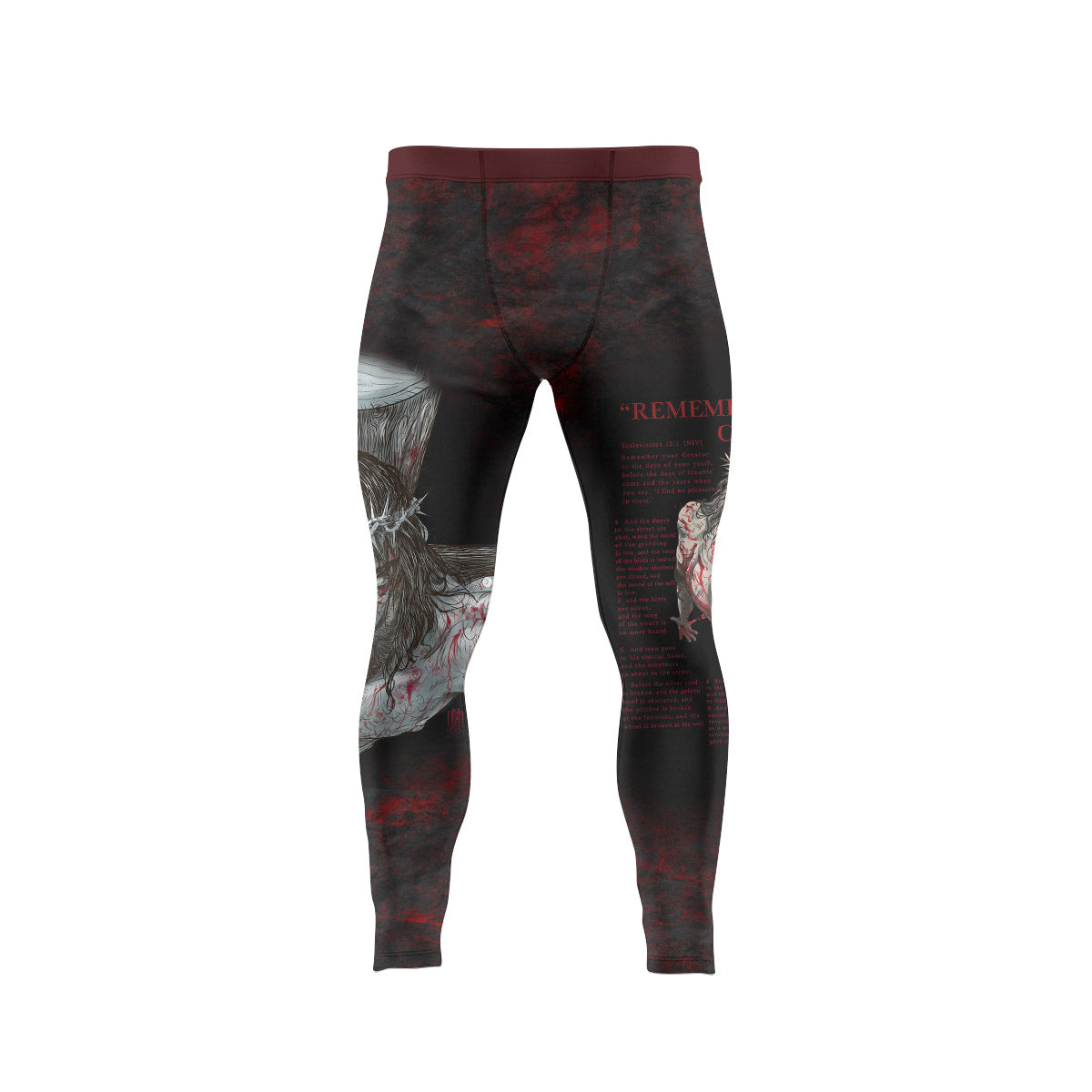  Jesus Ecclesiastes Men's Compression Leggings