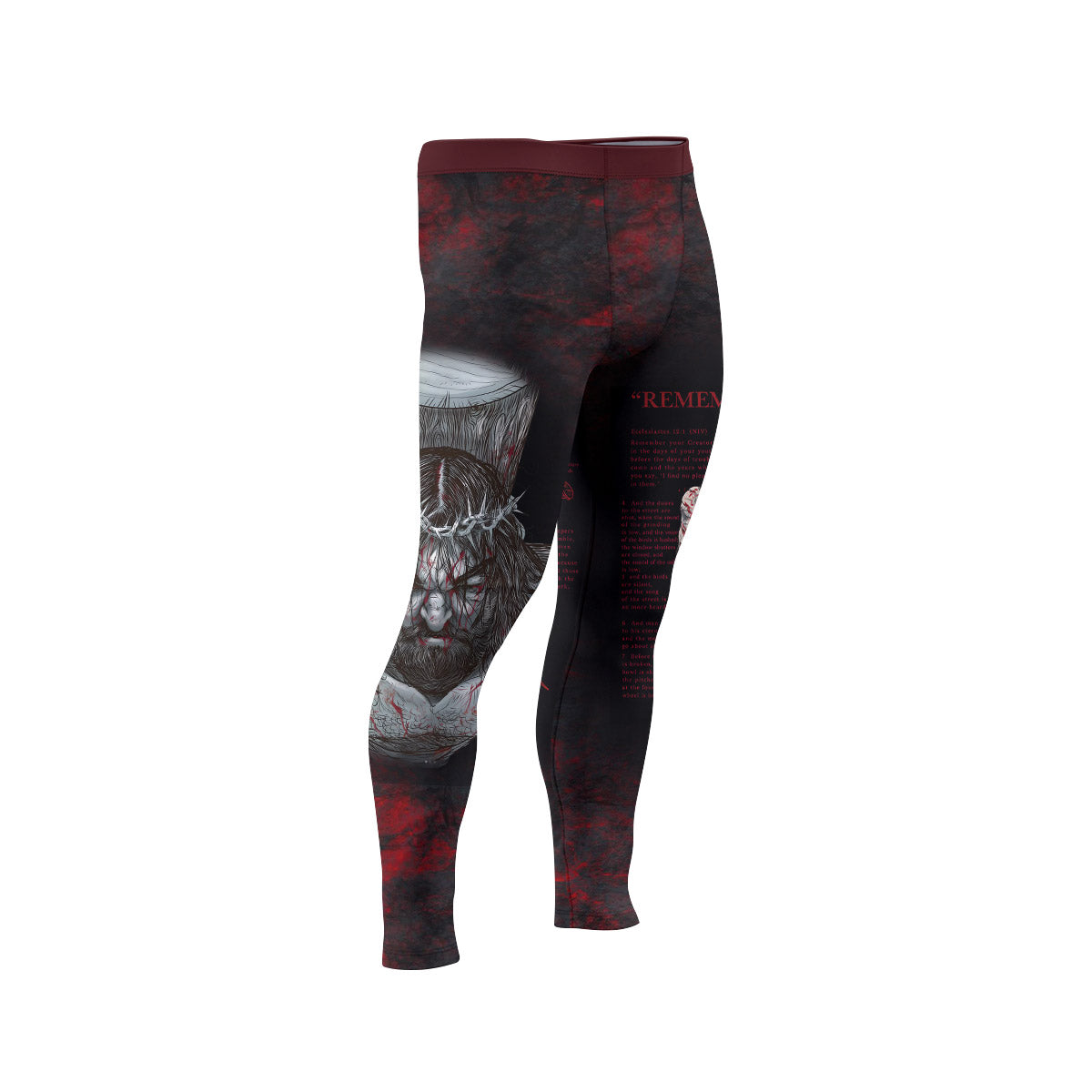  Jesus Ecclesiastes Men's Compression Leggings