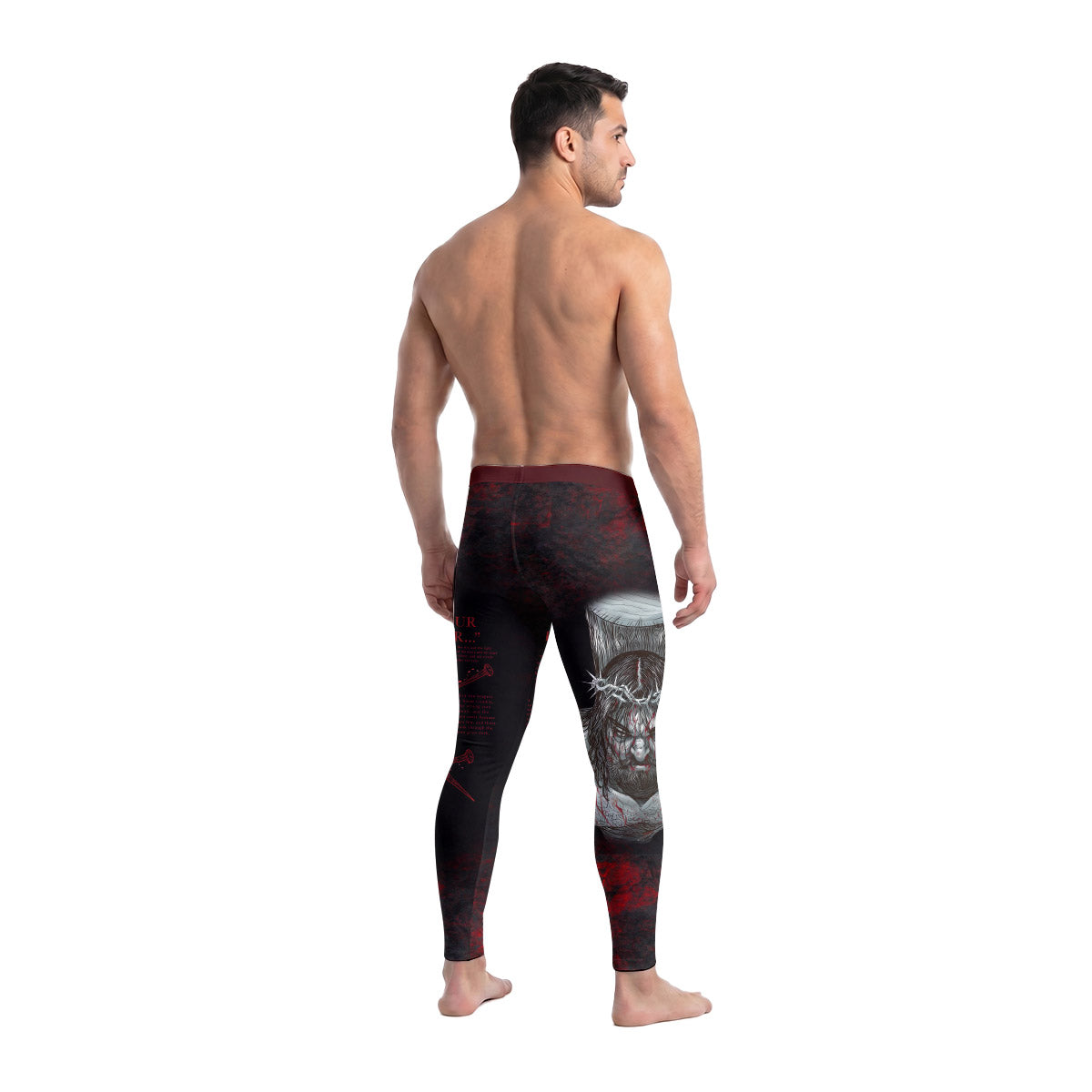 Jesus Ecclesiastes Men's Compression Leggings
