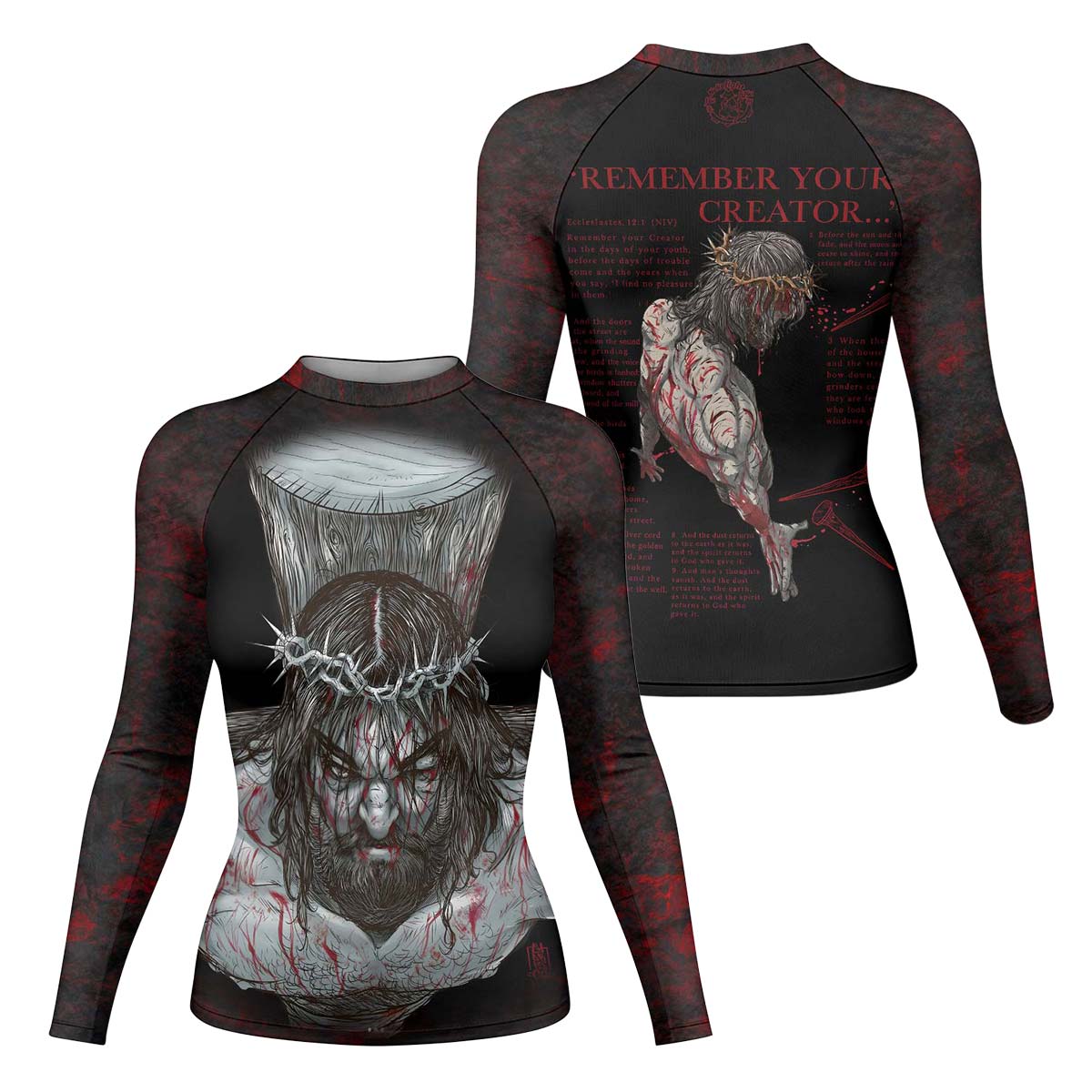  Jesus Ecclesiastes Rash Guard
