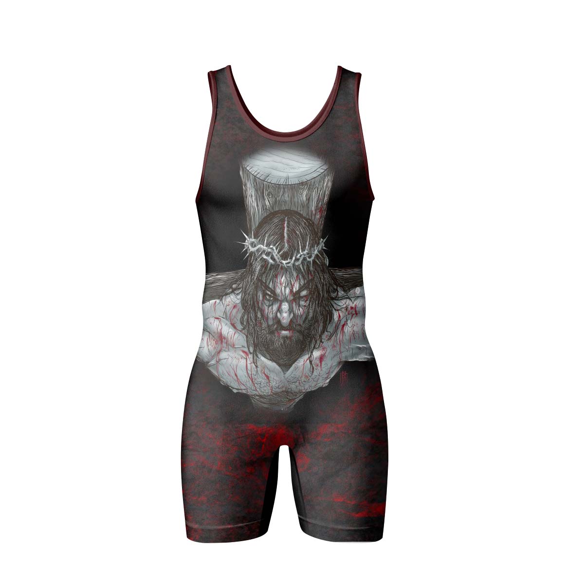  Jesus Ecclesiastes Wrestling Singlet