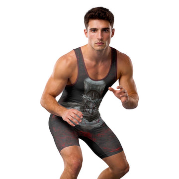 Jesus Ecclesiastes Wrestling Singlet