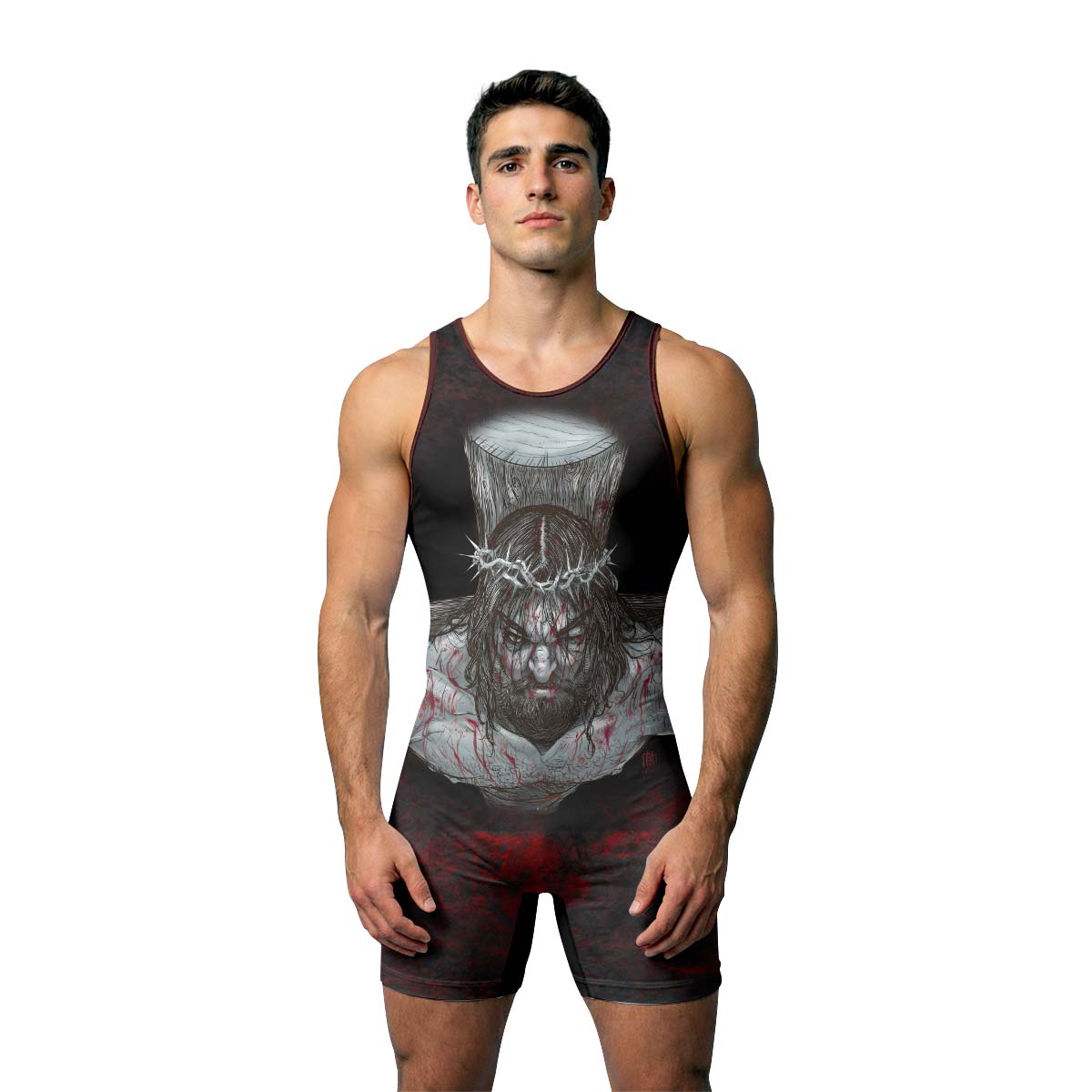 Jesus Ecclesiastes Wrestling Singlet