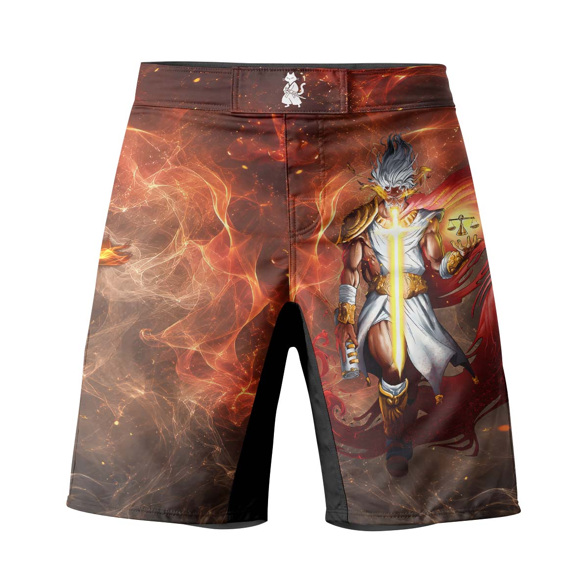  Jesus Holly Cross Fight Shorts