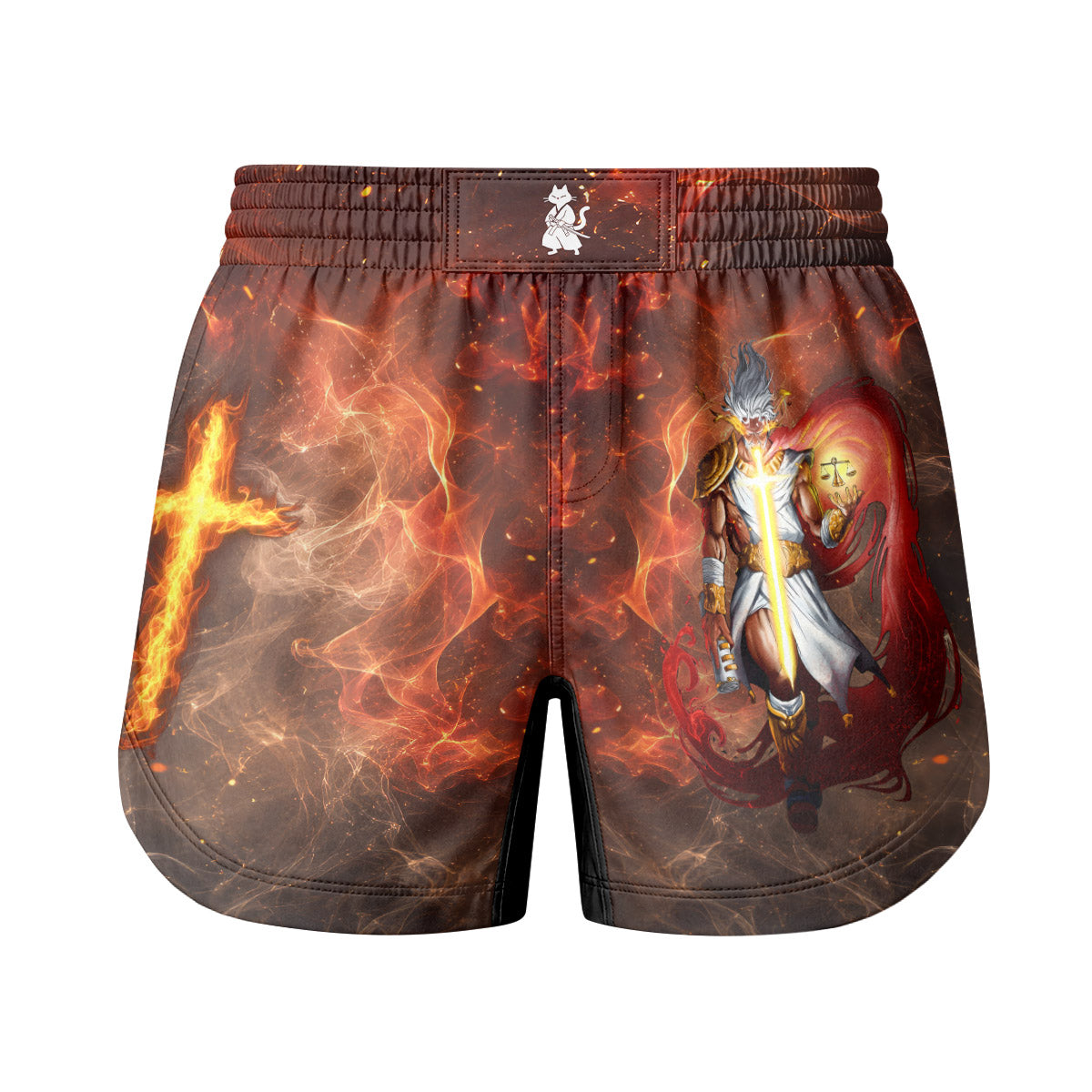  Jesus Holly Cross Grappling Shorts
