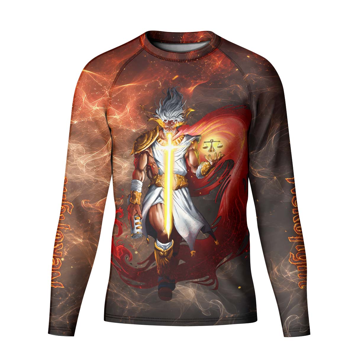  Jesus Holly Cross Kids Rash Guard