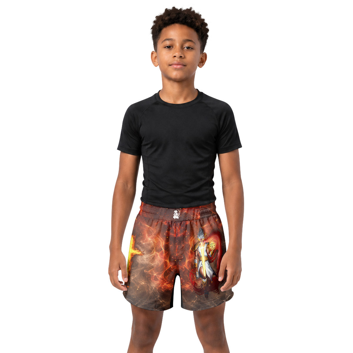 Jesus Holly Cross Kids Grappling Shorts