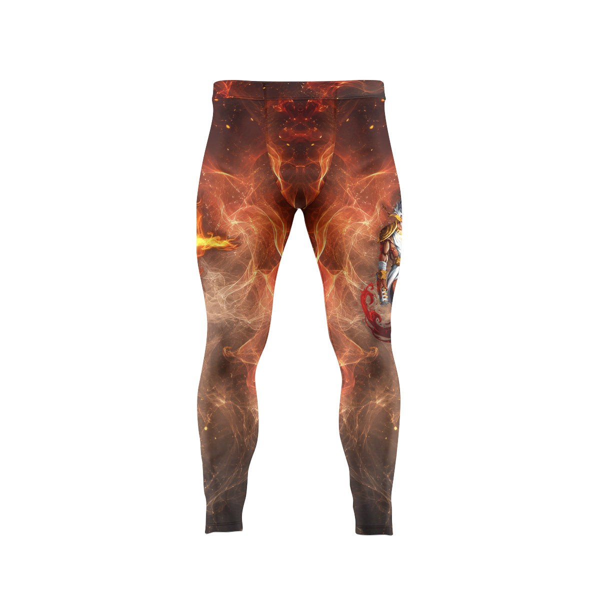  Jesus Holly Cross Men's Compression Leggings