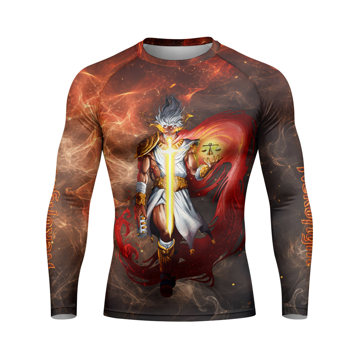 Jesus Holly Cross Rash Guard