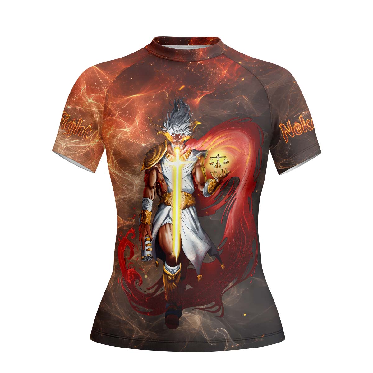  Jesus Holly Cross Rash Guard