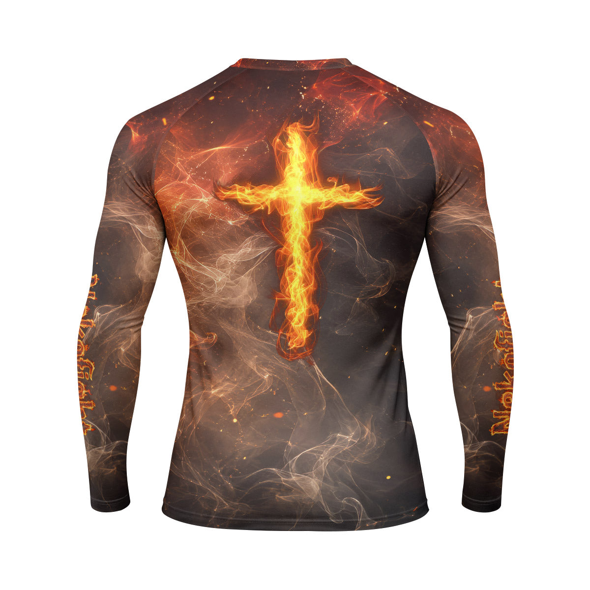 Jesus Holly Cross Rash Guard