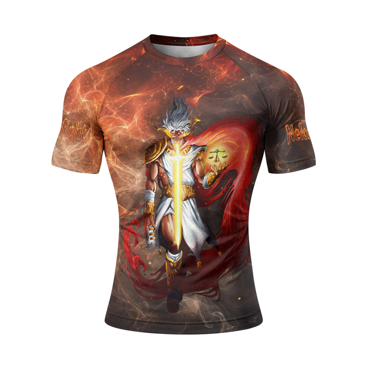 Jesus Holly Cross Rash Guard