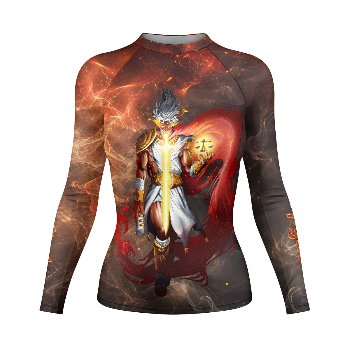  Jesus Holly Cross Rash Guard