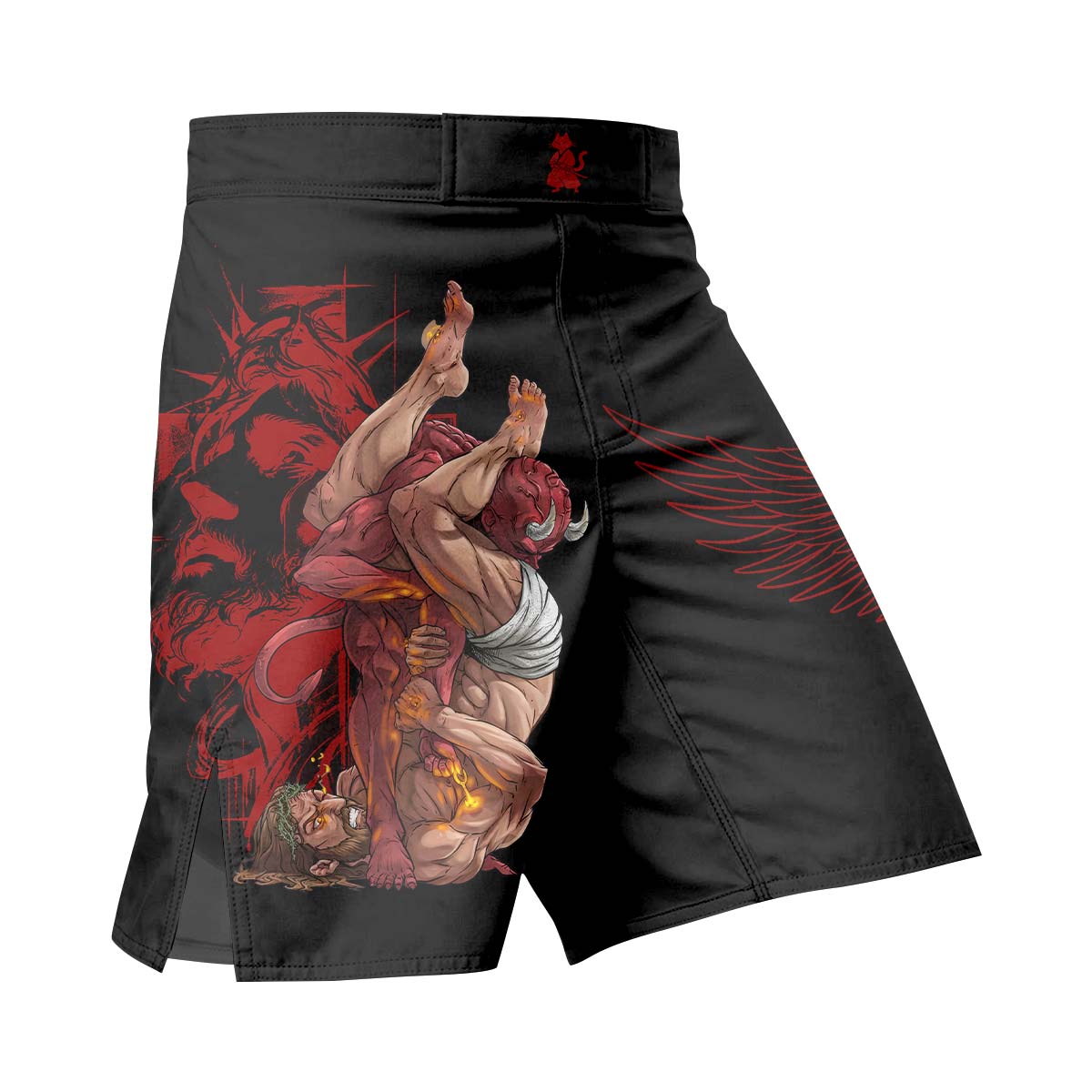  Jesus Holly Submission Fight Shorts