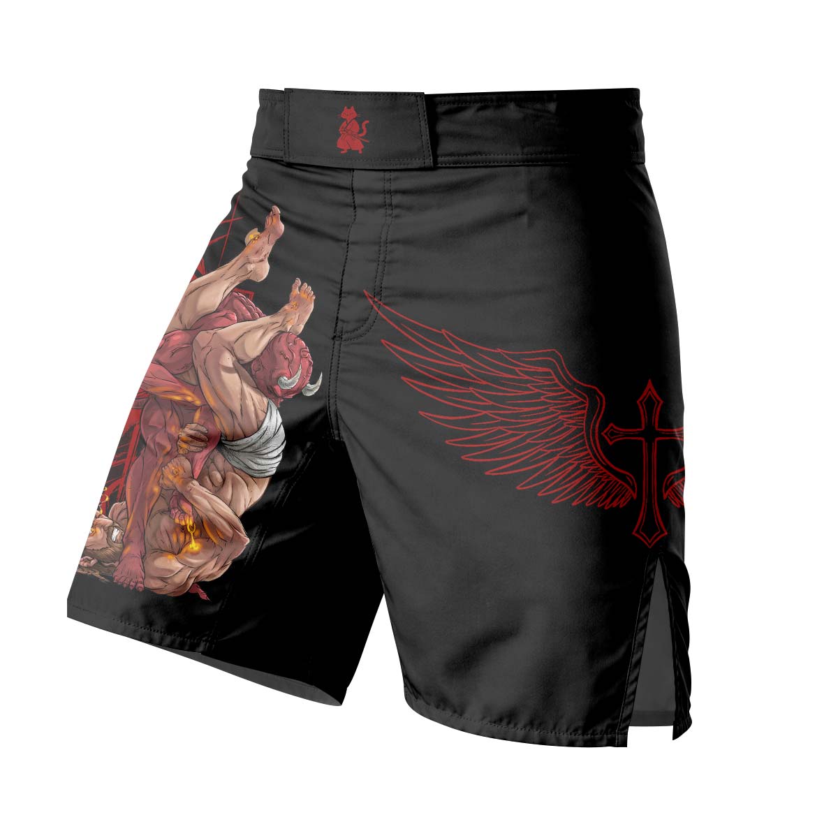  Jesus Holly Submission Fight Shorts