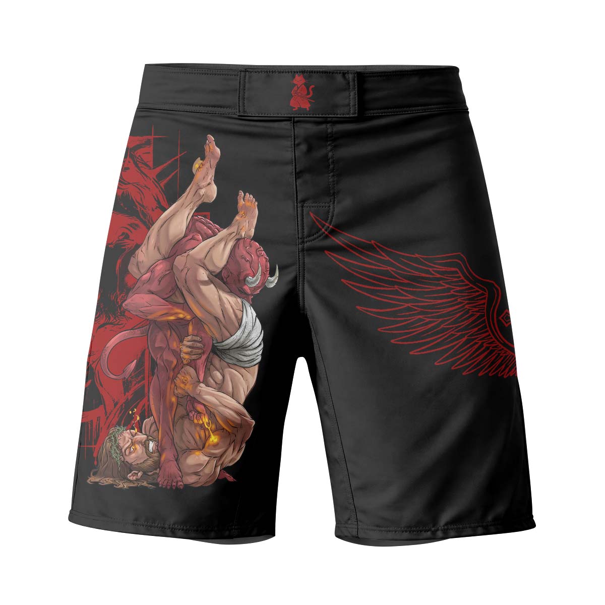  Jesus Holly Submission Fight Shorts