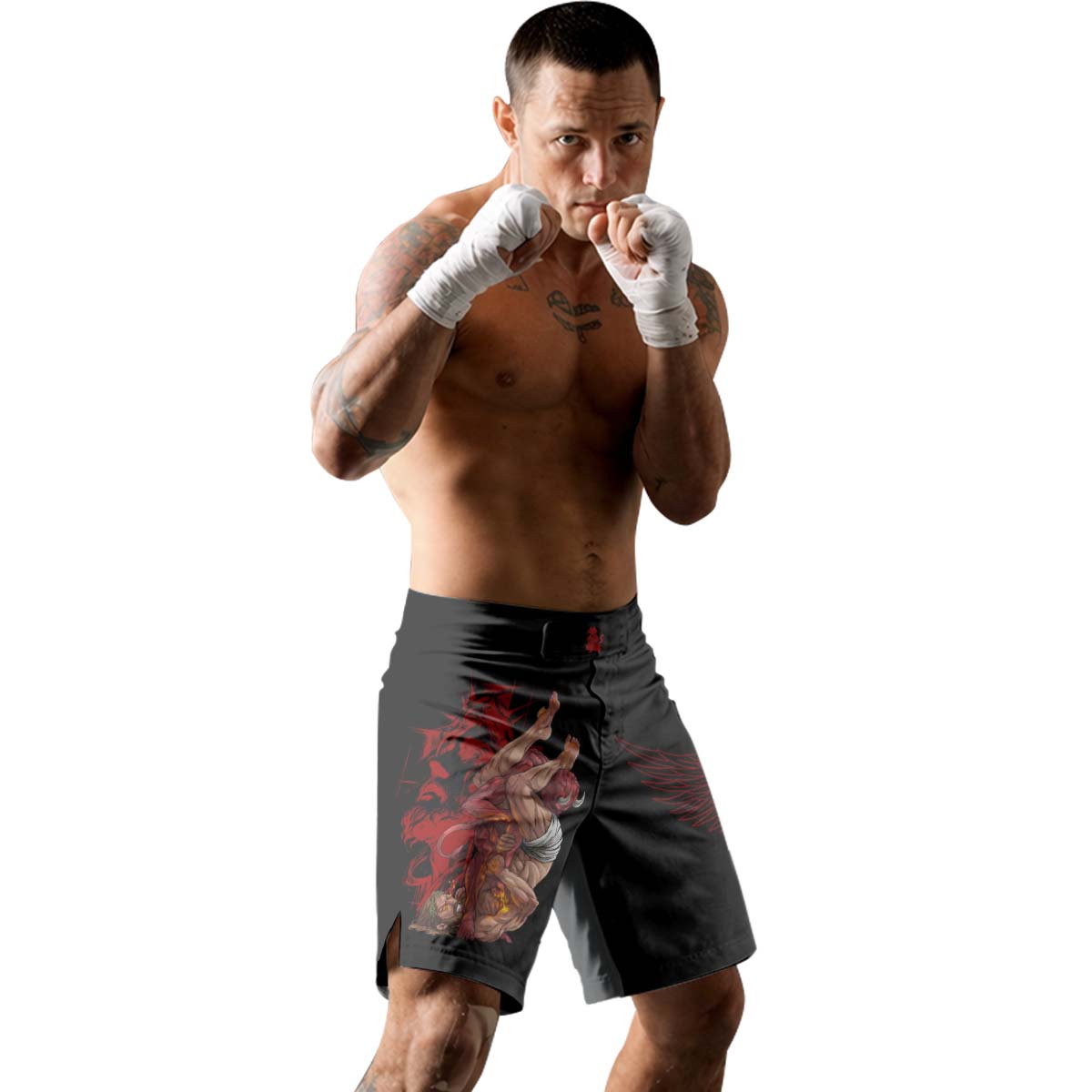  Jesus Holly Submission Fight Shorts