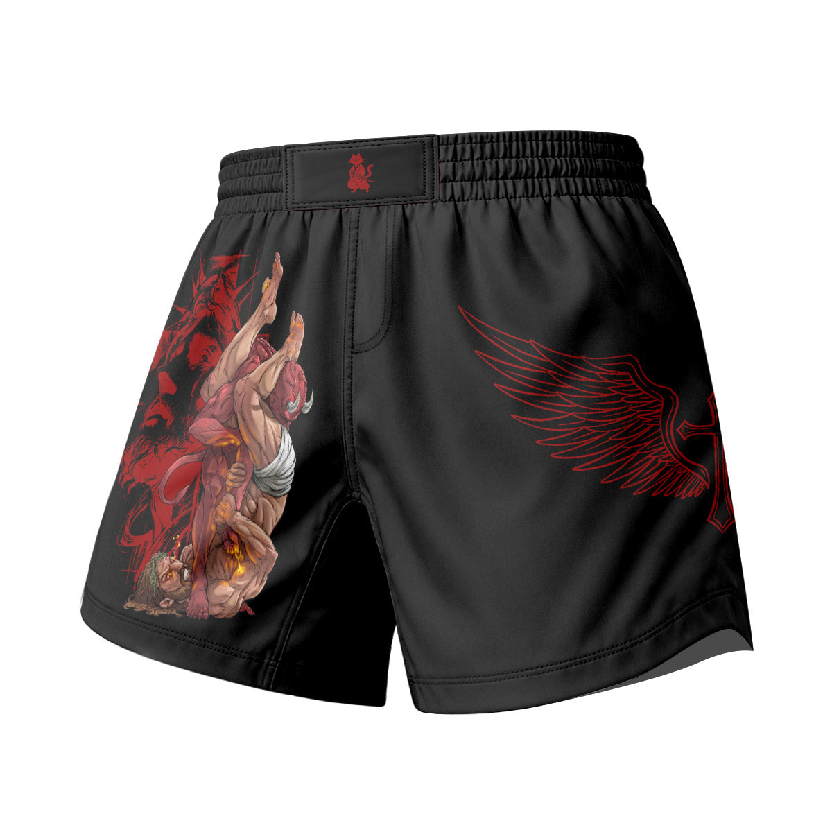 Jesus Holly Submission Grappling Shorts