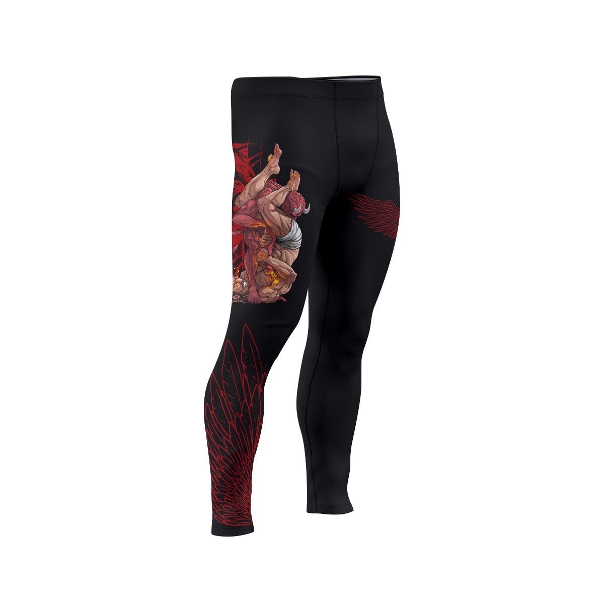  Jesus Holly Submission Men's Compression Leggings