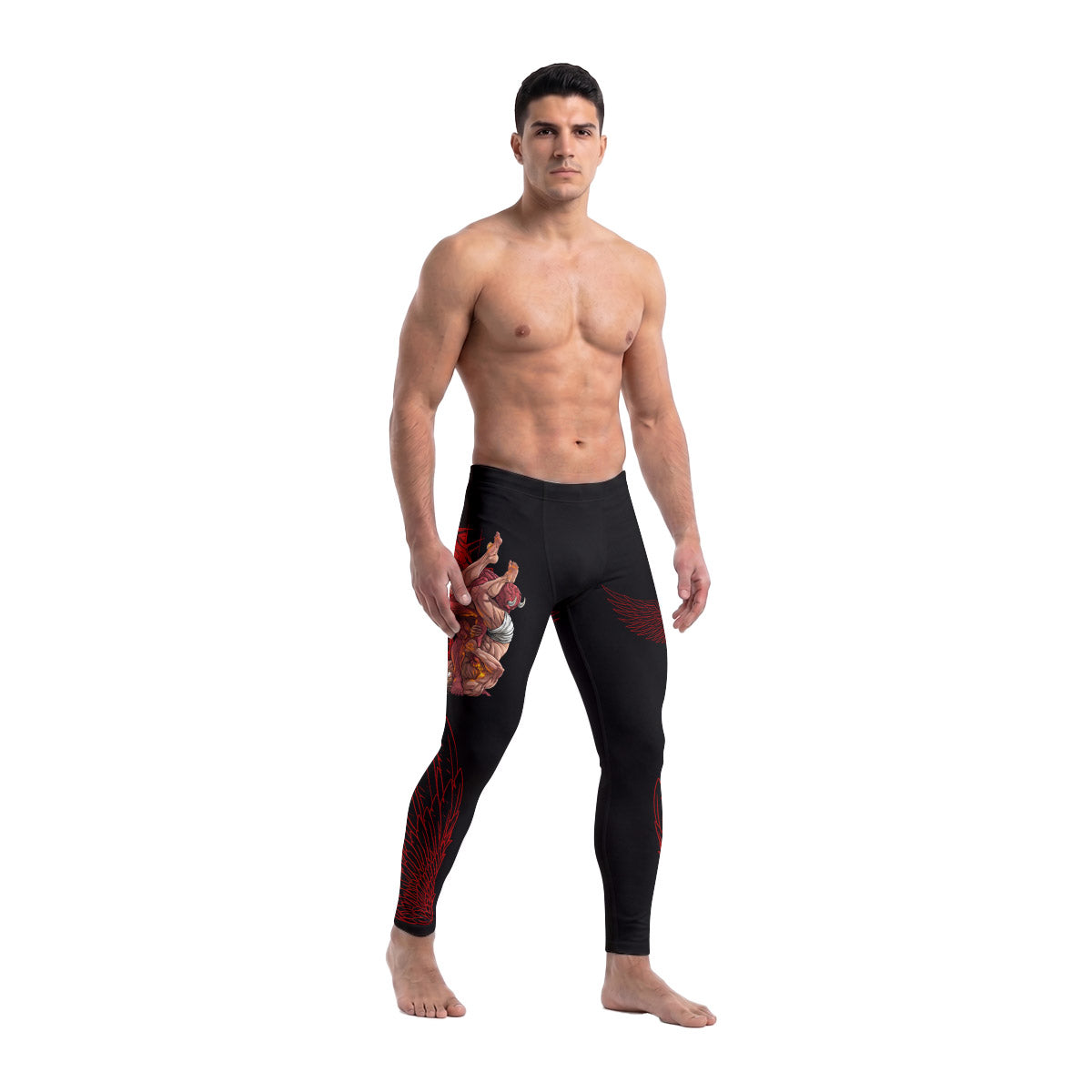  Jesus Holly Submission Men's Compression Leggings