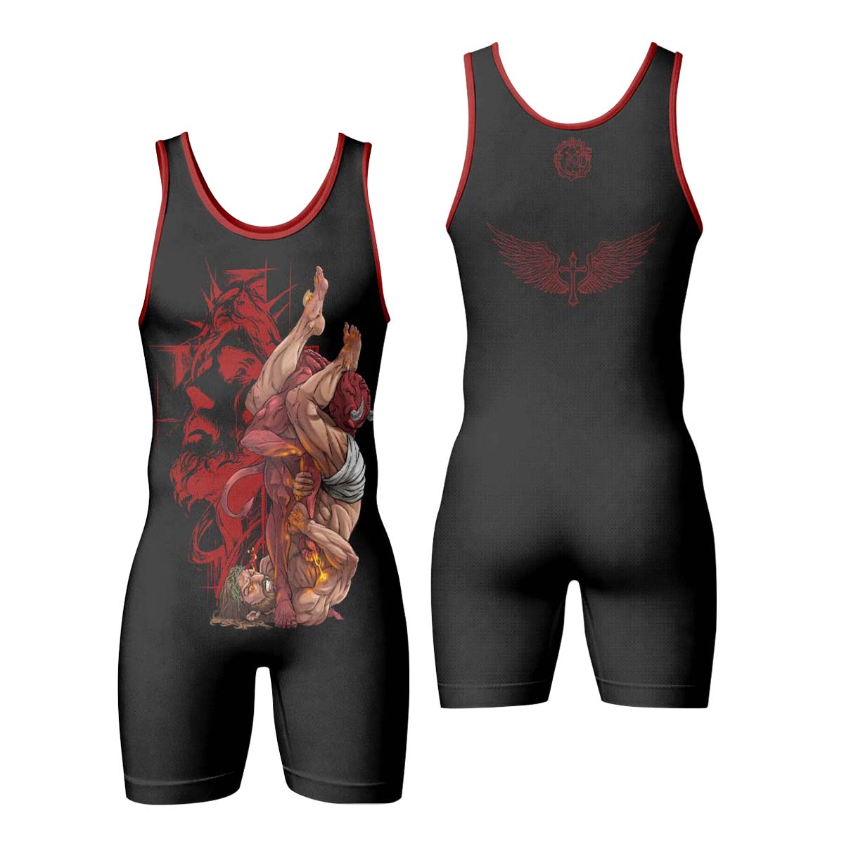 Jesus Holly Submission Wrestling Singlet