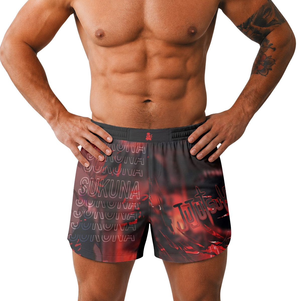  Jujutsu Kaisen Cursed King Sukuna Grappling Shorts